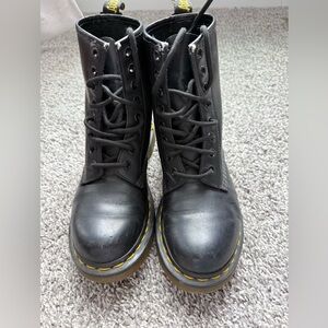 Dr. Martens Black 1460 8-eye lace up boot